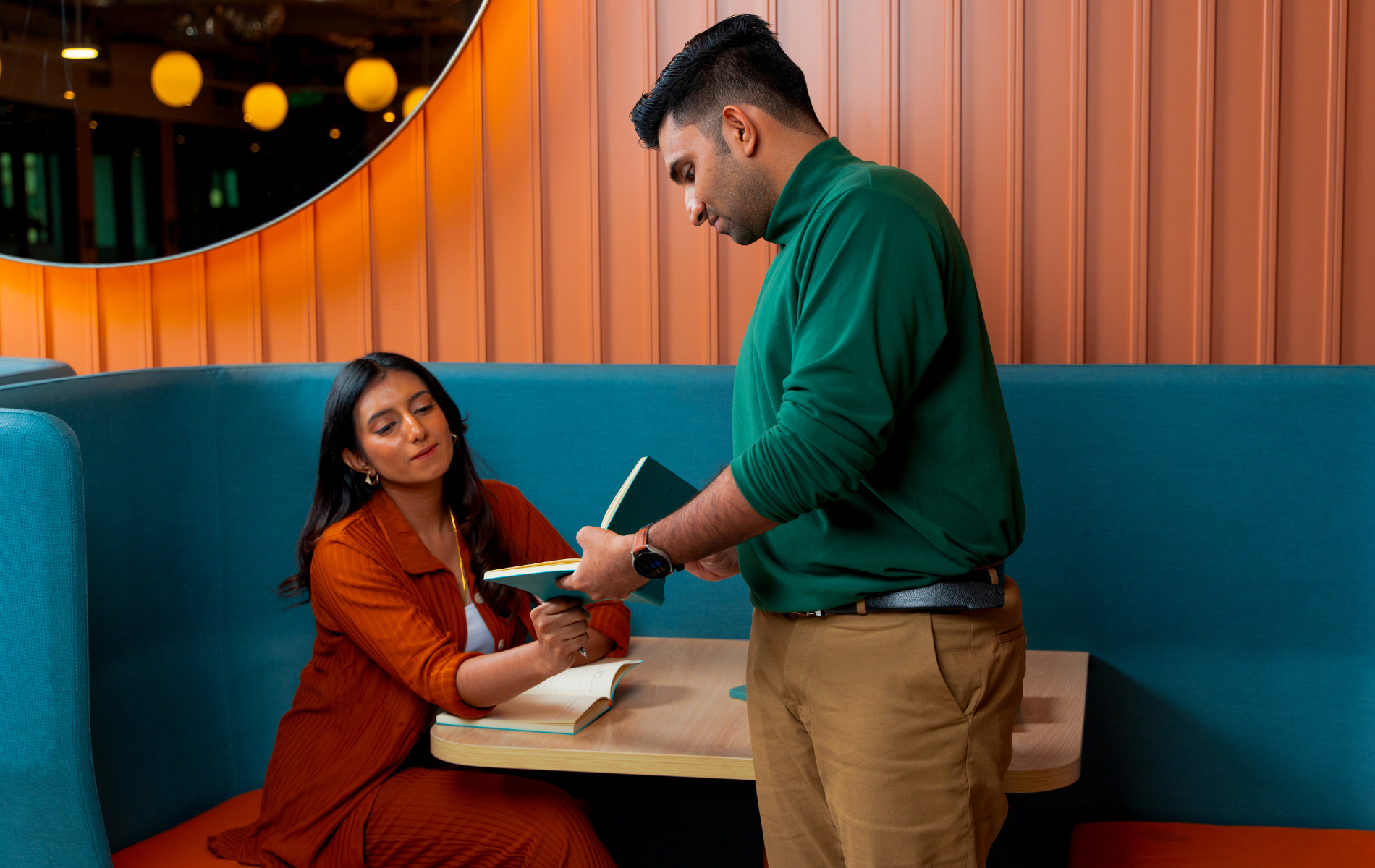 Professional Office Interaction